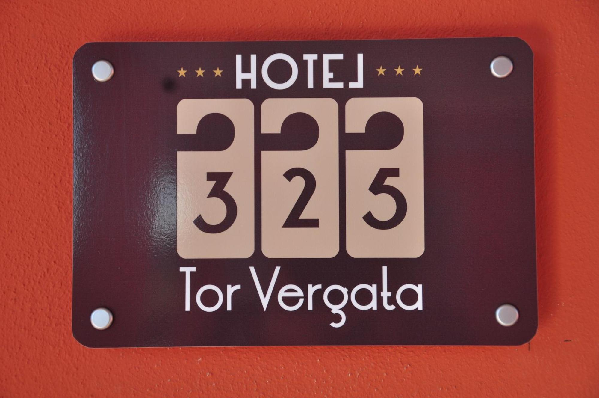 Hotel 325 Tor Vergata Roma Eksteriør bilde